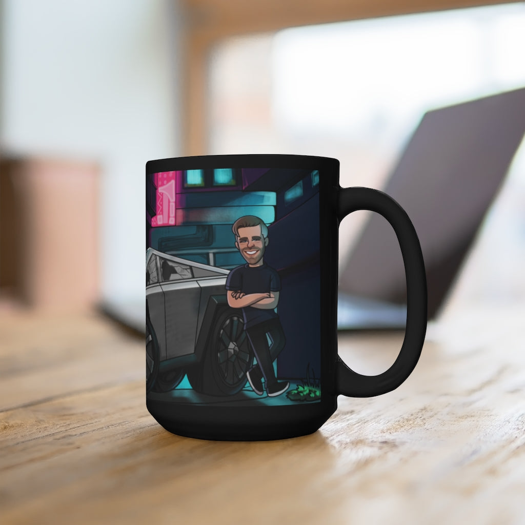 Cyberpunk Cybertruck 15oz Mug (Ver 2)