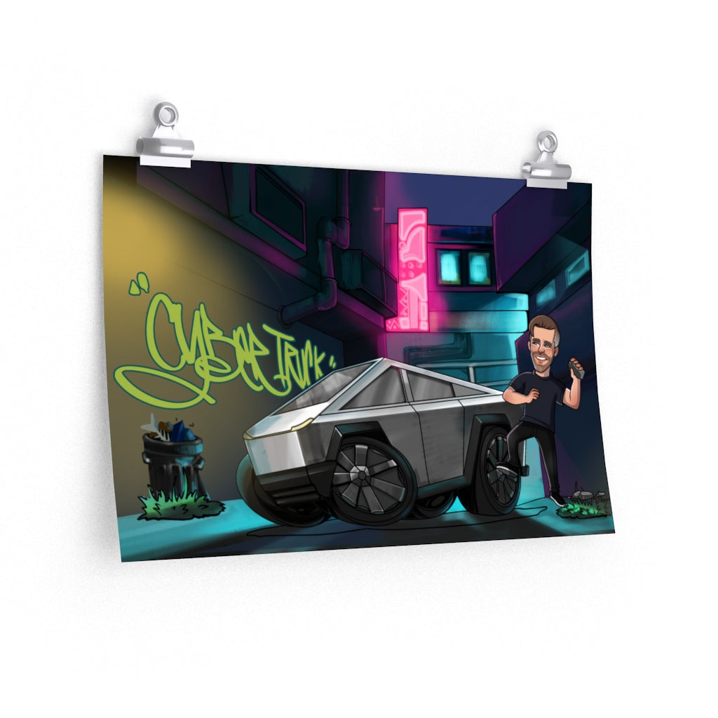Cybertruck Poster