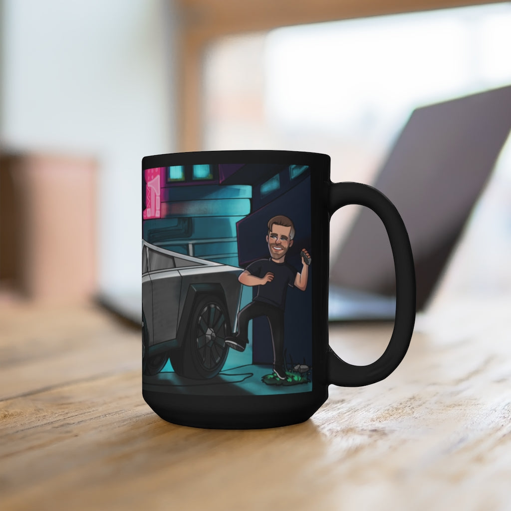 Cyberpunk Cybertruck 15oz Mug (Ver 1)