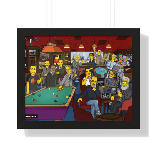 321 Bar Framed Horizontal Poster