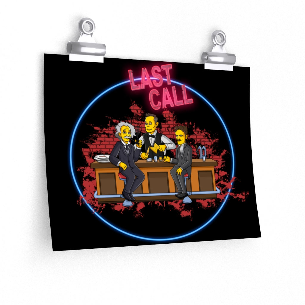 Last Call horizontal posters