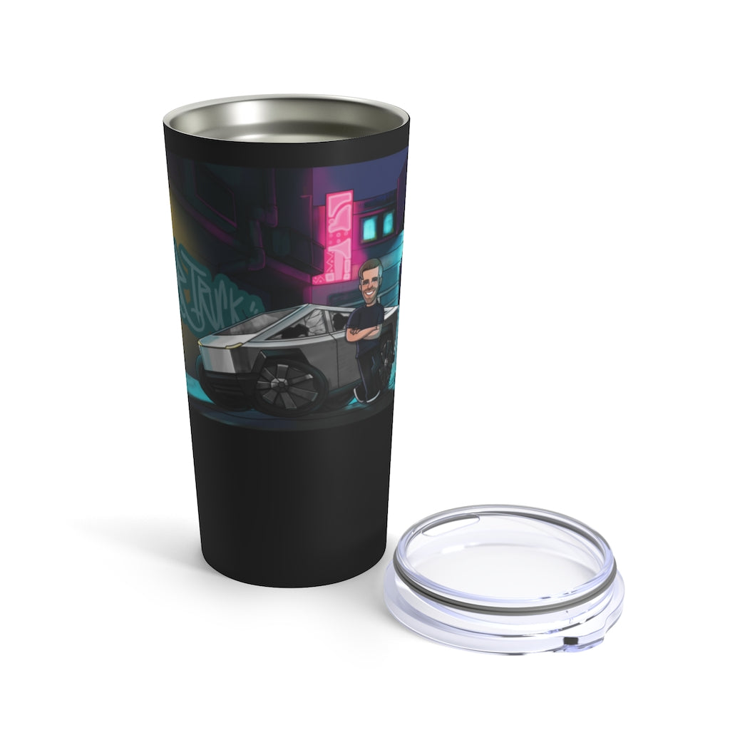 Cyberpunk Cybertruck 20oz Tumbler