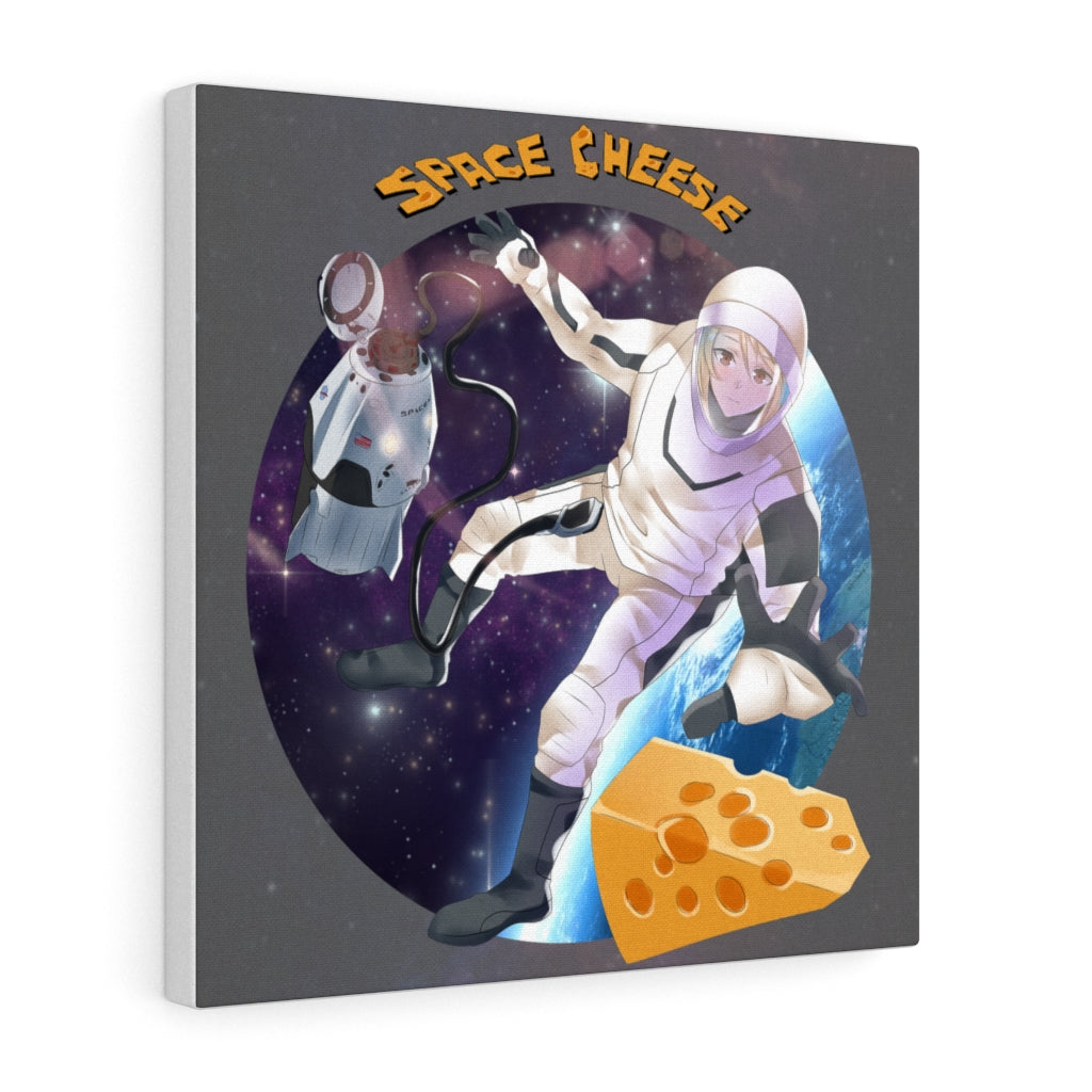 Space Cheese Canvas Wraps