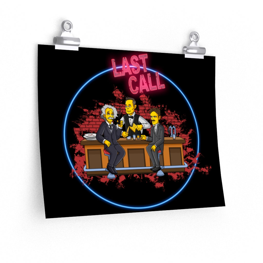 Last Call horizontal posters