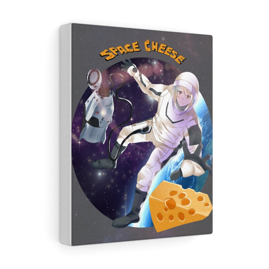 Space Cheese Canvas Wraps