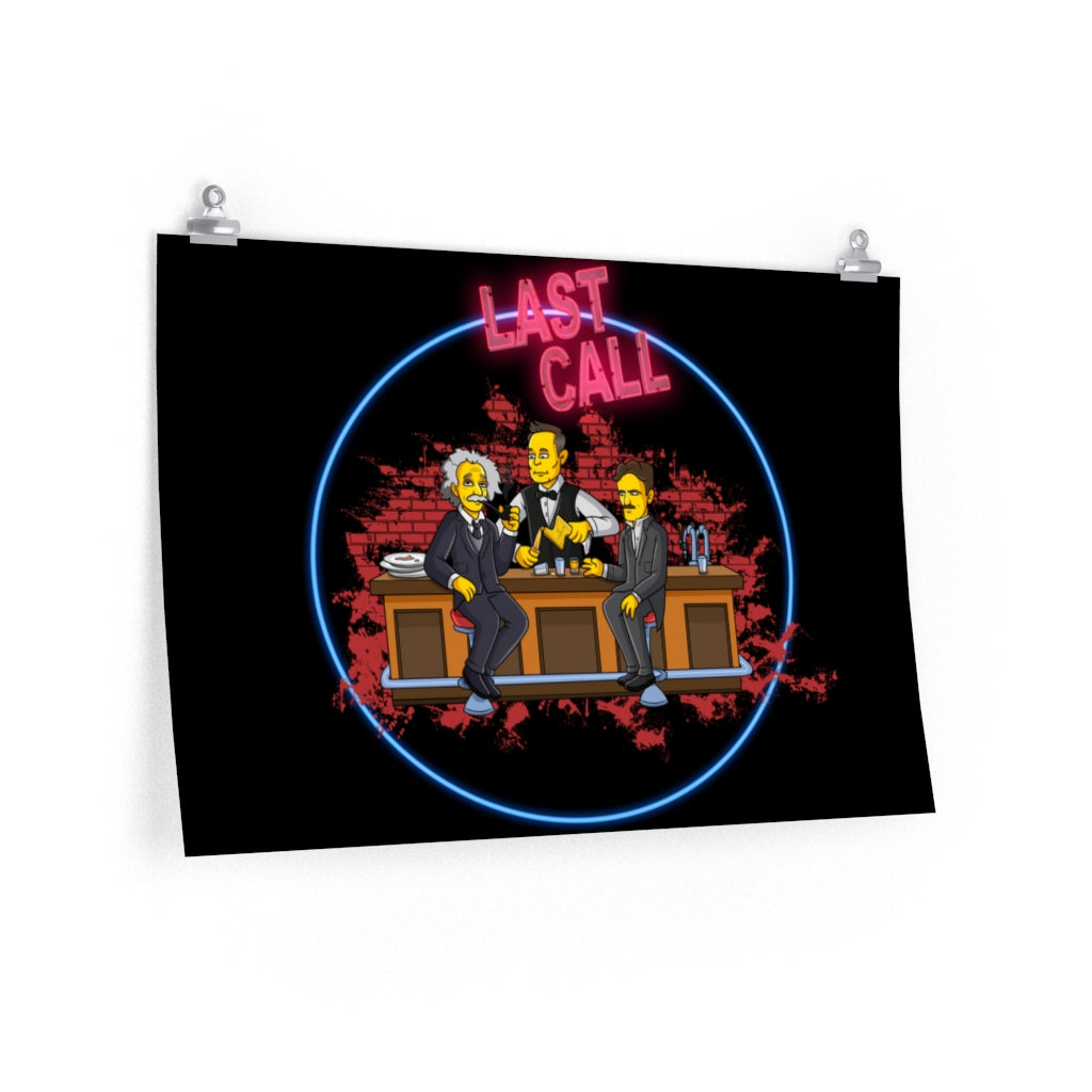 Last Call horizontal posters