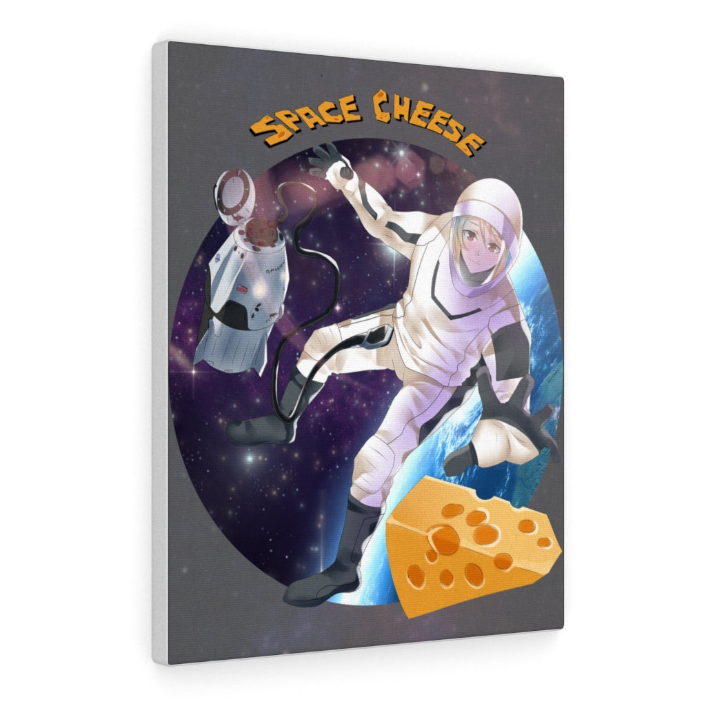 Space Cheese Canvas Wraps