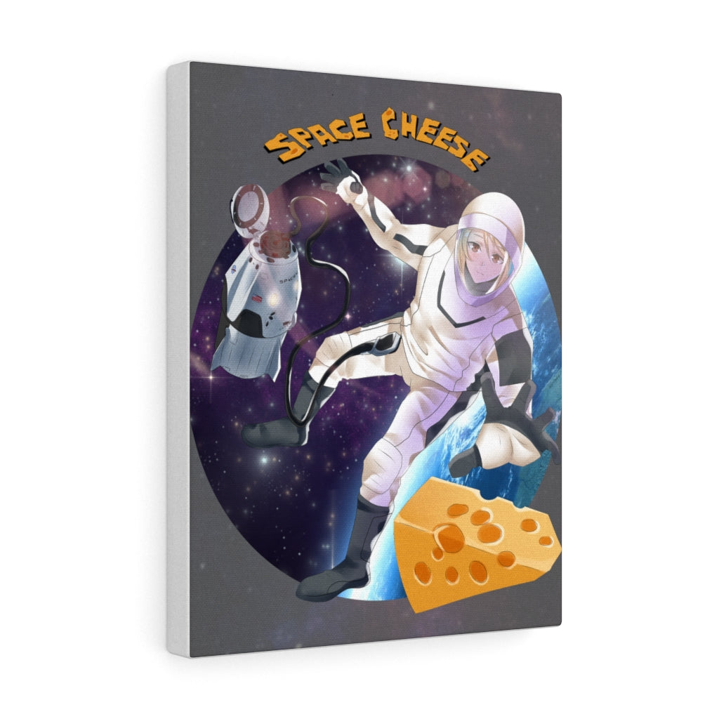 Space Cheese Canvas Wraps