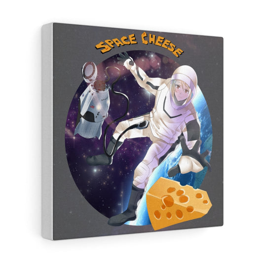 Space Cheese Canvas Wraps