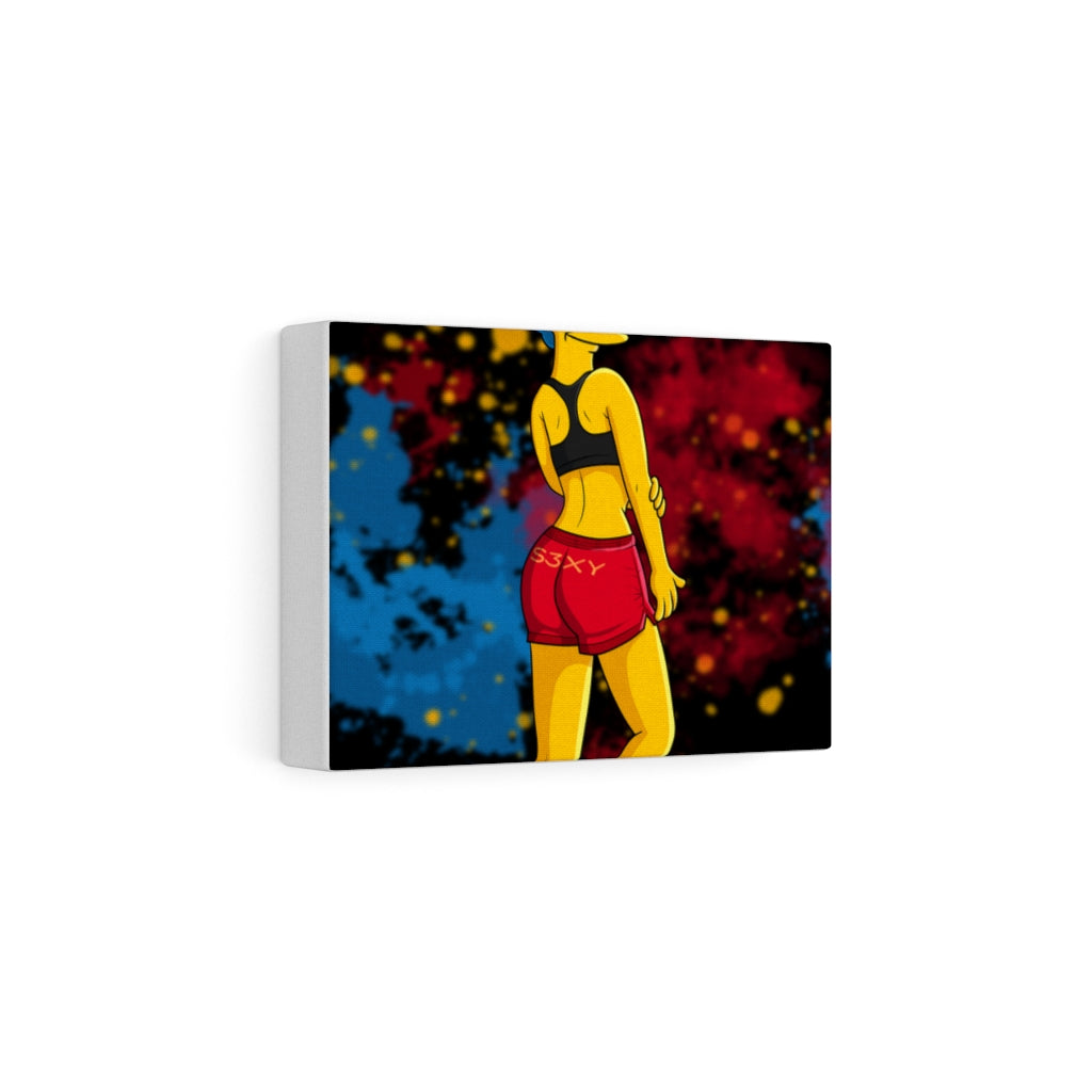 S3XY Short Shorts Canvas Wraps