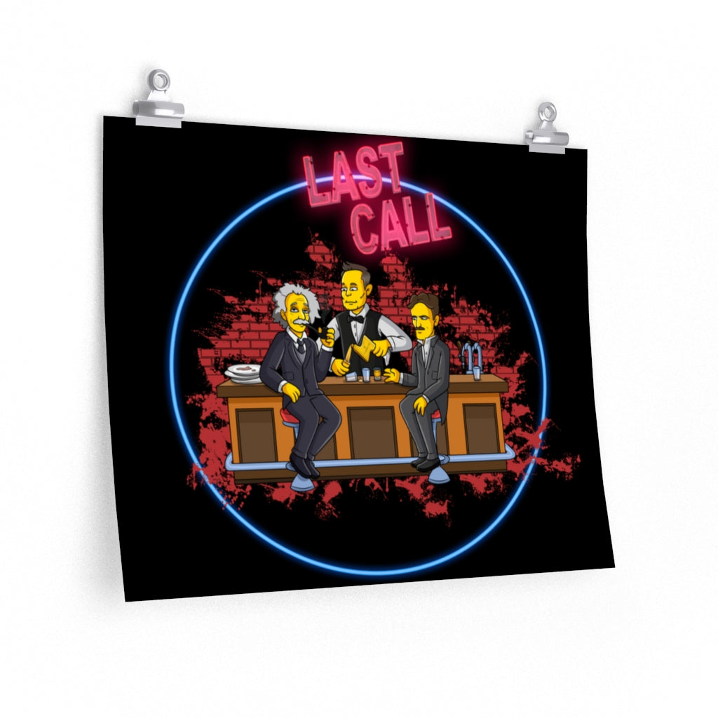 Last Call horizontal posters