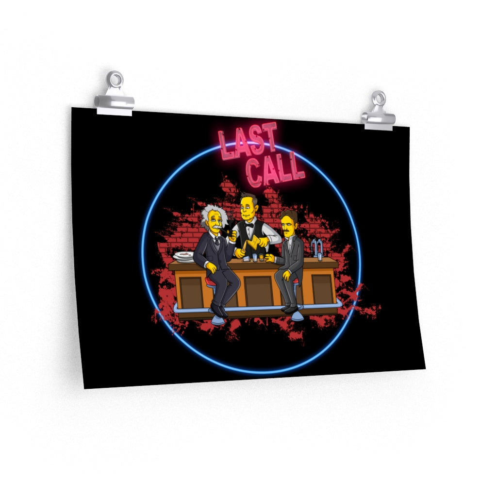 Last Call horizontal posters