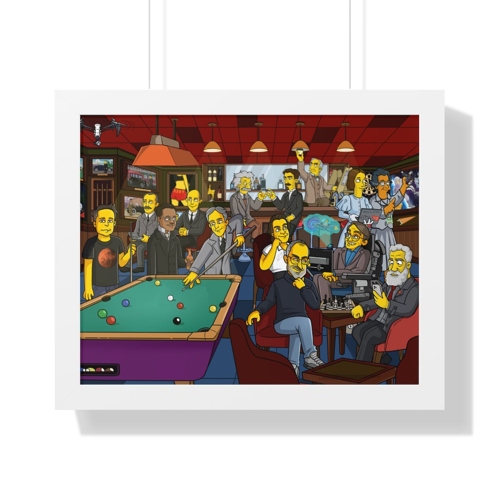 321 Bar Framed Horizontal Poster