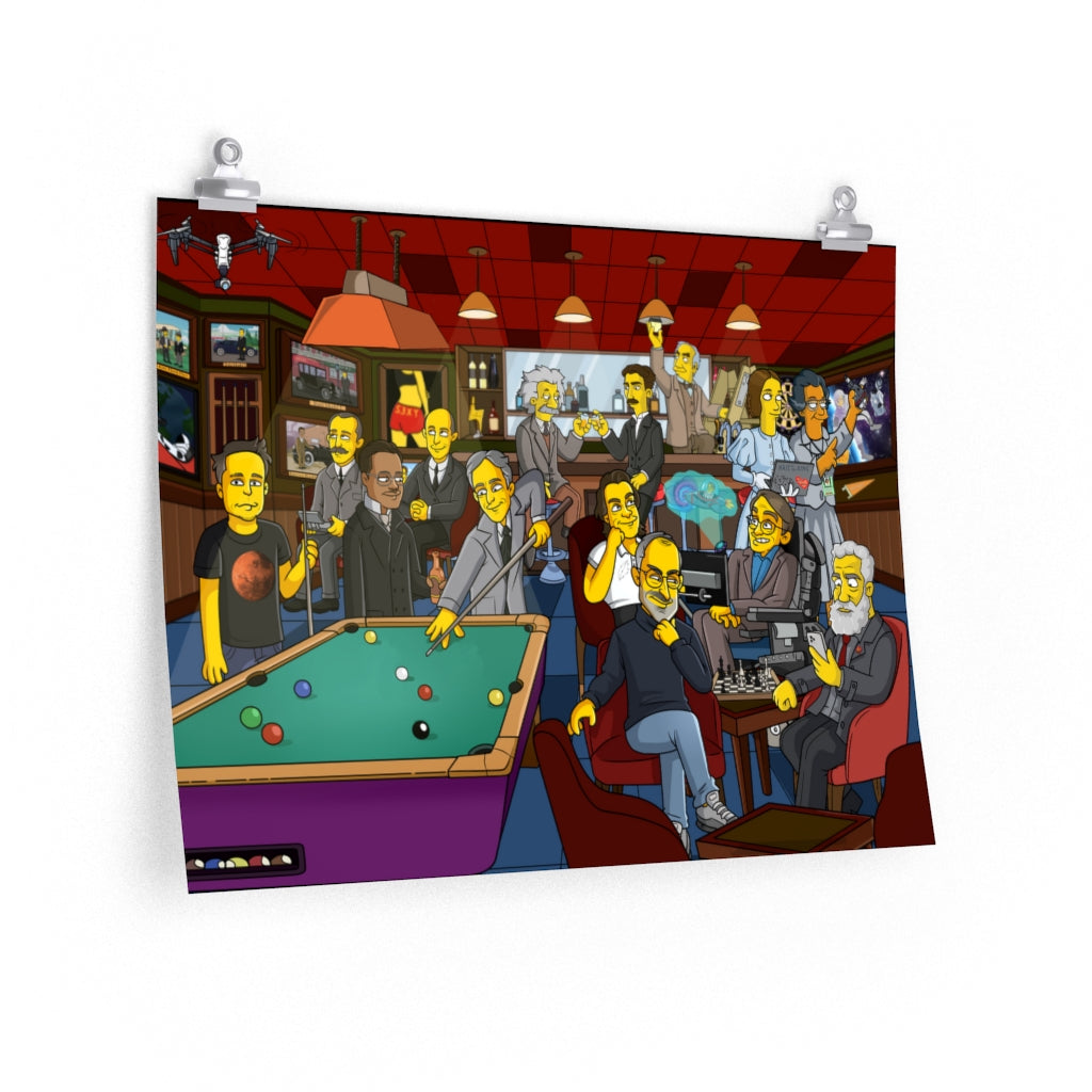 321 Bar Premium Matte horizontal posters