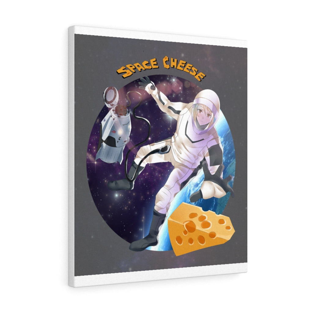 Space Cheese Canvas Wraps