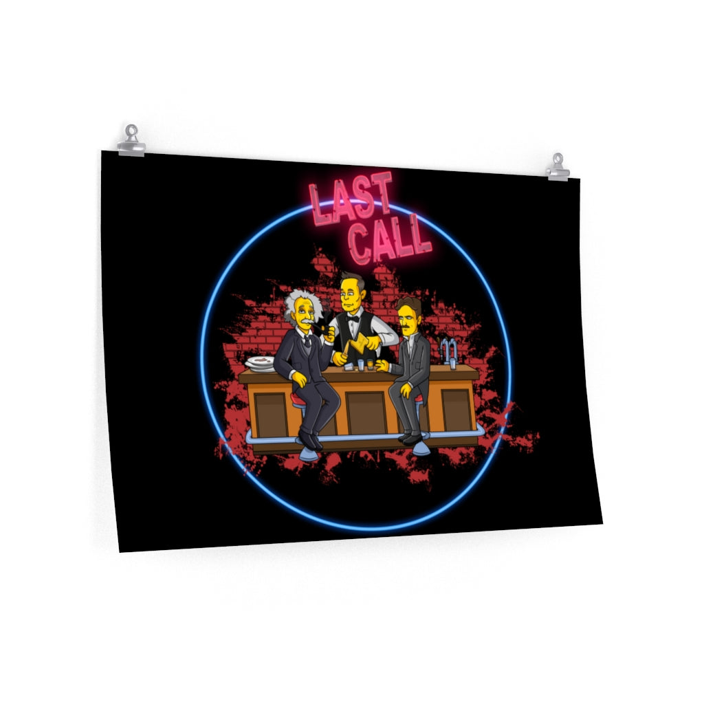 Last Call horizontal posters