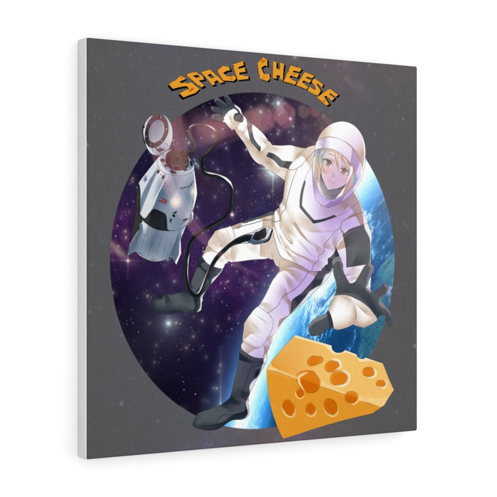 Space Cheese Canvas Wraps