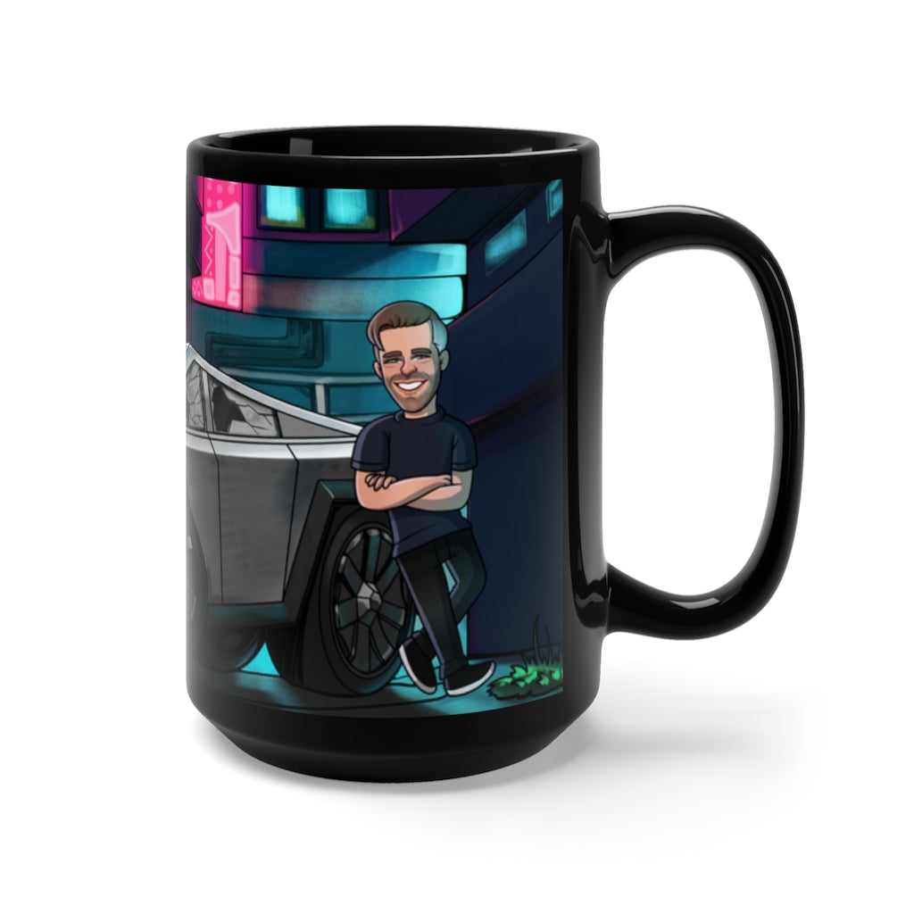 Cyberpunk Cybertruck 15oz Mug (Ver 2)